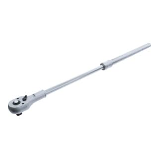 BGS Umschaltknarre, ausziehbar Abtrieb Außenvierkant 20 mm (3/4") 600 - 985 mm