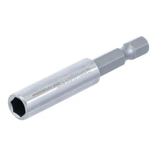BGS Magnetischer Bithalter, extra stark Abtrieb Außensechskant 6,3 mm 60 mm