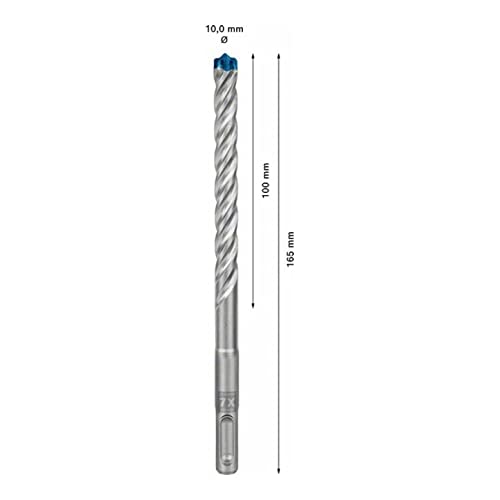 Bosch Hartmetall-Hammerbohrer EXPERT„7X“ SDS-plus,⌀xganze Länge: 10X165mm 10 Stk
