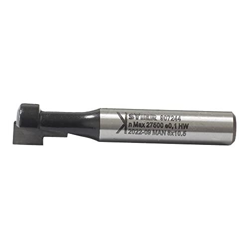 STIER T-Nutfräser M6 10,5 x 6,6 x 8 mm