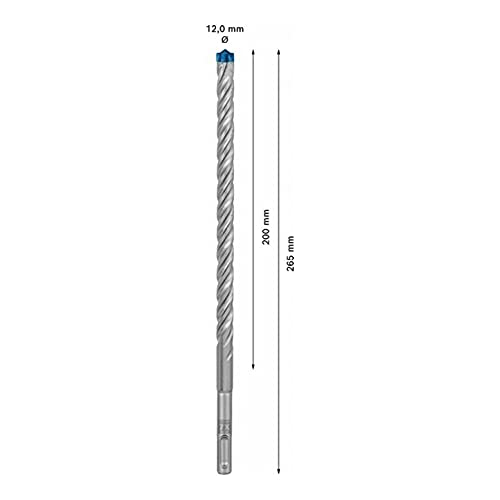 Bosch EXPERT SDS plus-7X Hammerbohrer 12 x 200 x 265mm für Bohrhämmer