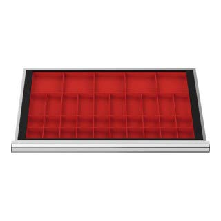 STIER drawer divider small parts boxes BLH 50 mm internal dimensions 800x450 mm 5 KTK