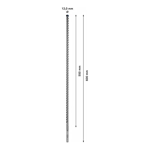 Bosch EXPERT SDS plus-7X Hammerbohrer 12 x 550 x 600mm für Bohrhämmer