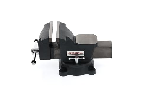 Gedore red Parallel-Schraubstock mit Amboss, drehbar, nach vorn öffnend