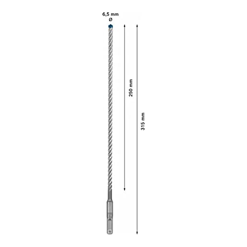 Bosch EXPERT SDS plus-7X Hammerbohrer 6,5 x 250 x 315mm für Bohrhämmer