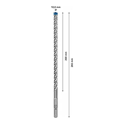 Bosch EXPERT SDS plus-7X Hammerbohrer 10 x 200 x 265mm für Bohrhämmer