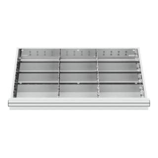 STIER Schubladeneinteilung Metalleinteilung BLH 200-300 mm Innenmaß 800x450 mm