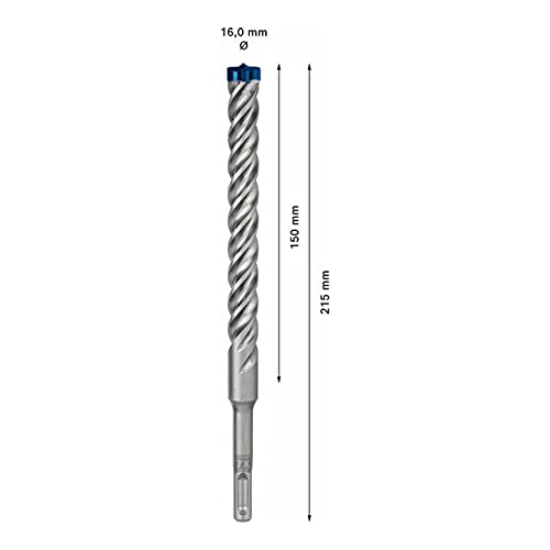 Bosch EXPERT SDS plus-7X Hammerbohrer 16 x 150 x 215mm für Bohrhämmer
