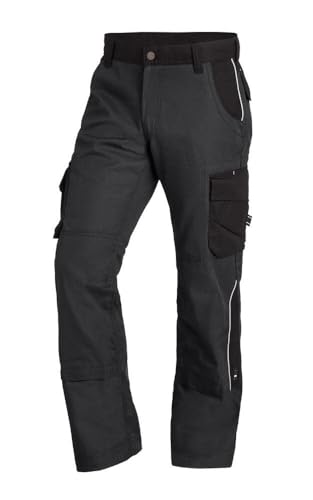 FHB BRUNO Arbeitshose Twill anthrazit-schwarz Gr. 48