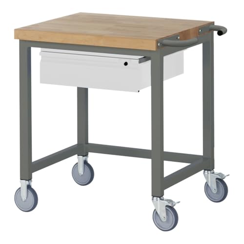 STIER Fahrbare Werkbank Premium mit 1 Schublade