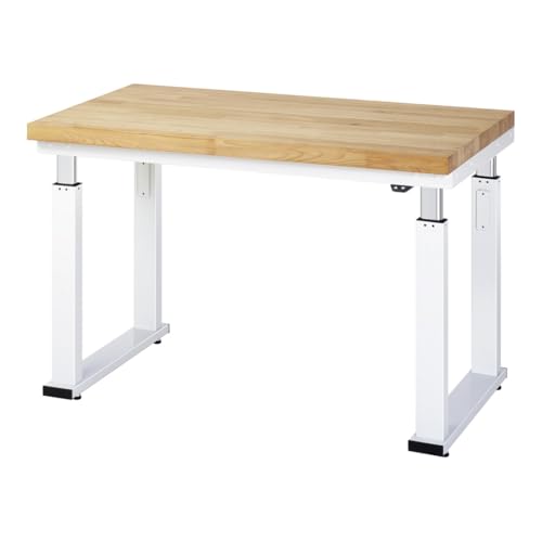STIER Electrically Height-Adjustable Workbench Premium WxDxH 1250x700x740-1140 mm