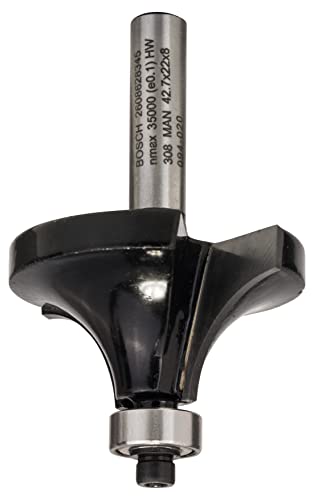 Bosch Abrundfräser Standard for Wood 8 mm R1 15 mm L 22 mm G 66 mm