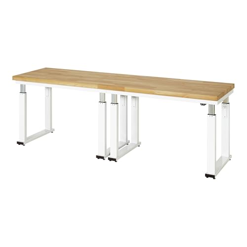 STIER Electrically Height-Adjustable Workbench Premium WxDxH 2500x700x740-1140 mm