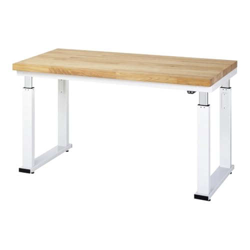 STIER Electrically Height-Adjustable Workbench Premium WxDxH 1500x700x740-1140 mm