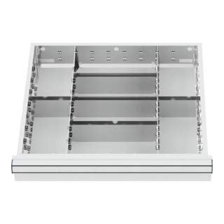 STIER drawer divider metal divider BLH 200-300 mm internal dimensions 500x450 mm 8