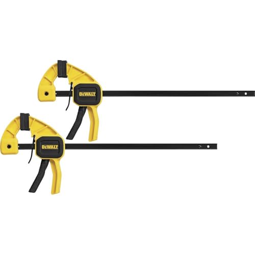DEWALT Einhandzwinge Medium 300mm 12IN 2er Pack 45kg Spannkraft DWHT0-83158