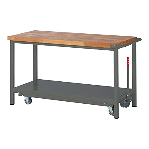 STIER Premium workbench with abs. chassis WxDxH 1500x700x880 mm