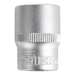 STIER Sechskant-Steckschlüsseleinsatz Antrieb 1/4" 3/8" 1/2" mit SW 4 bis 32 mm