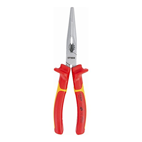 STIER telephone pliers straight VDE bending cutting 205 mm multifunctional