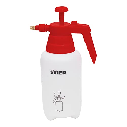 STIER pump spray bottle for cleaner or water 1 L unlabeled empty