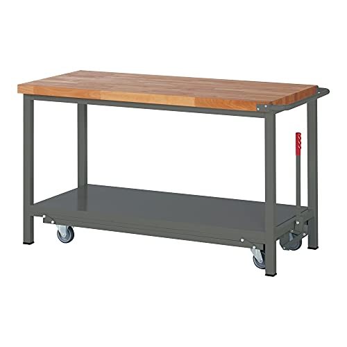 STIER Premium workbench with abs. chassis WxDxH 1500x700x880 mm