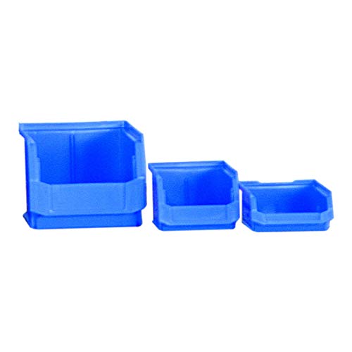 STIER open-fronted storage bins, single, size 1 100x95/65x50 mm