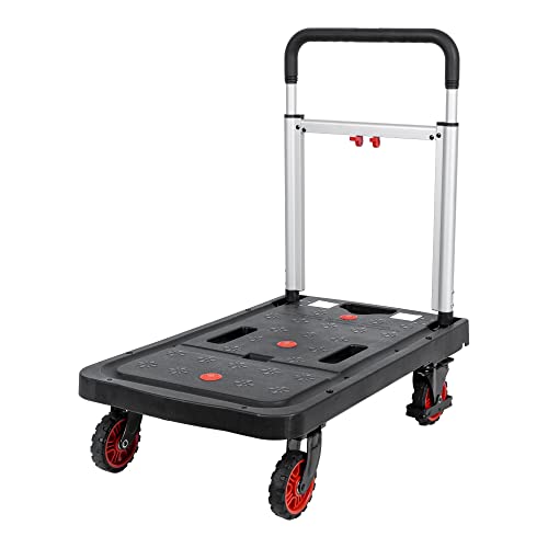 STIER platform trolley trolley fully foldable load capacity 137 kg 680 x 410 x