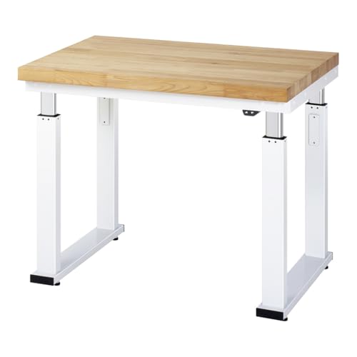 STIER Electrically Height-Adjustable Workbench Premium WxDxH 1000x700x740-1140 mm