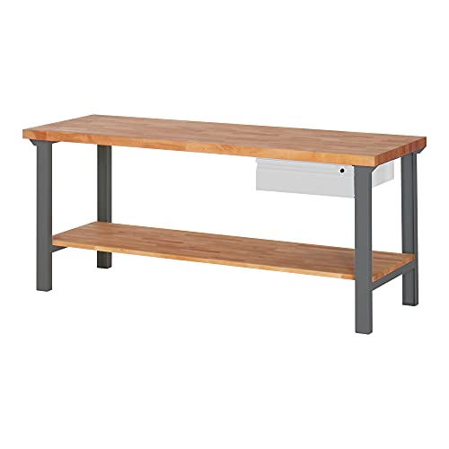 STIER Werkbank Premium mit 1 Schublade und Ablageboden BxTxH 1500x700x840mm