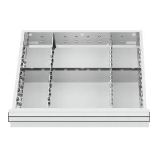 STIER drawer divider metal divider BLH 75 mm internal dimensions 500x450 mm 6