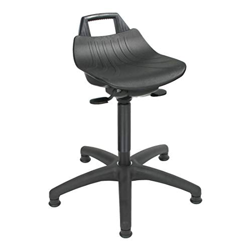 STIER Stehhilfe mit Gleitern Sitzhöhe 490-680 mm PP-Sitz
