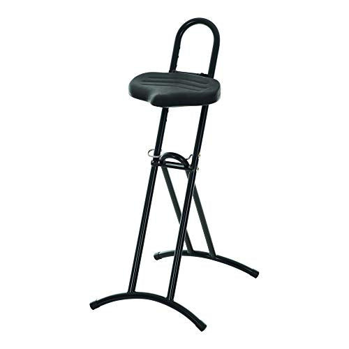 STIER standing aid foldable seat height 600-850 mm PU seat