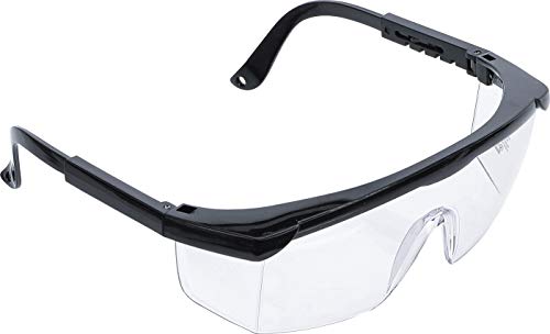 BGS Do it yourself Schutzbrille mit verstellbarem Bügel transparent