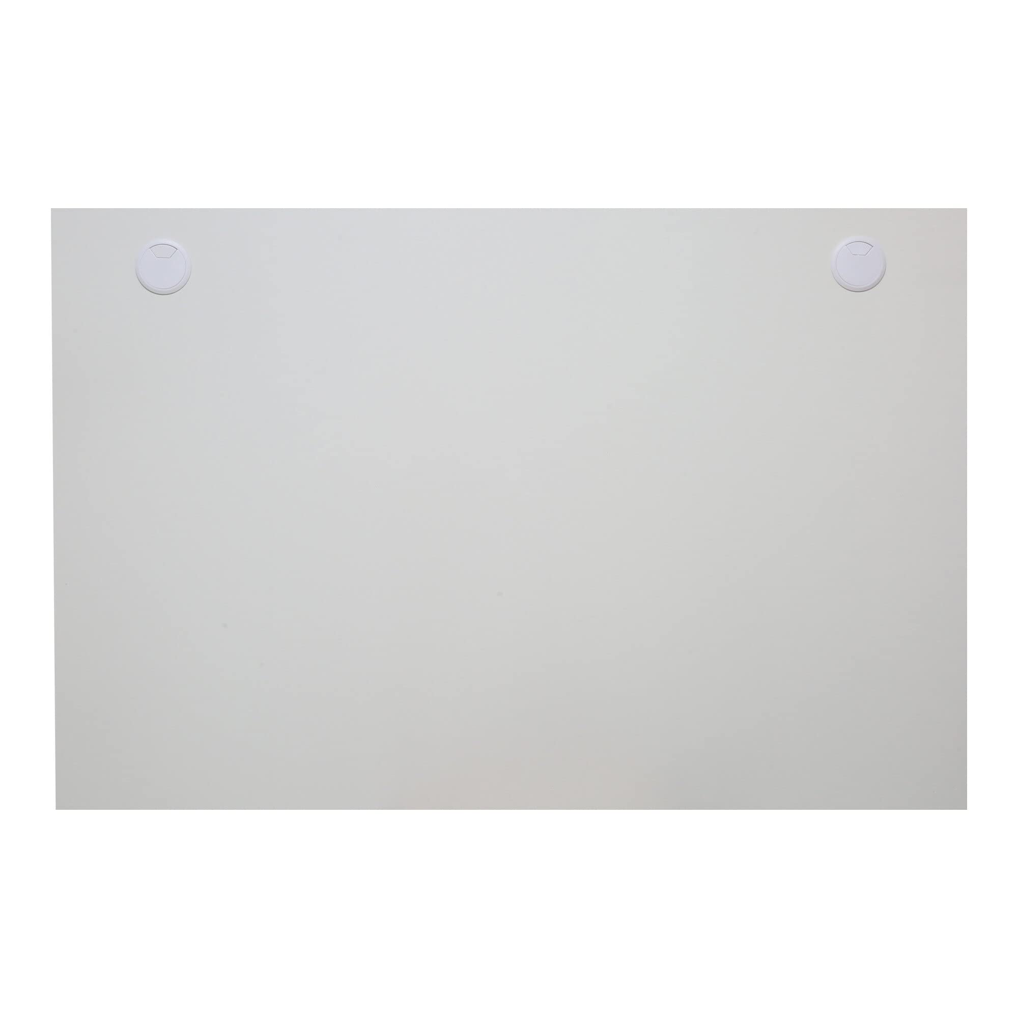 STIER Schreibtischplatte 140x80cm weiß melaminbeschichtet tabletop 25mm dick mit