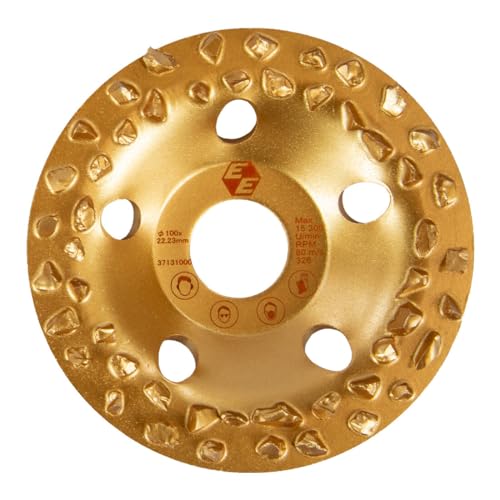 Eibenstock Hartmetall-Frässcheibe grob Ø 100mm (gold)