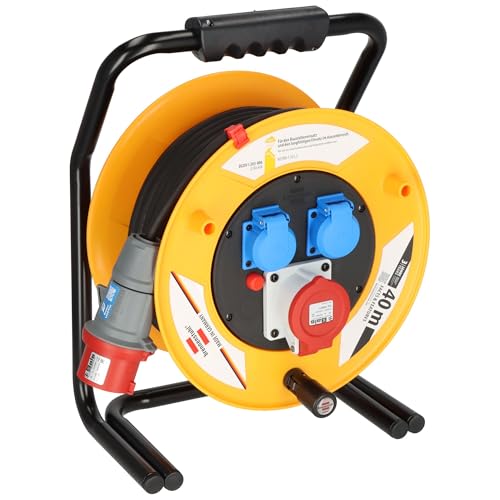 Brobusta CEE 1 IP44 Kabeltrommel 40m H07RN-F 5G1,5