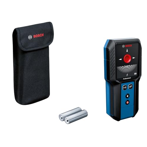 Bosch Ortungsgerät GMS 120-27 mit Tasche; 2 x 1,5 V LR6-Batterie (AA)