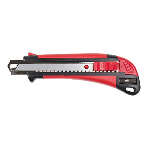 STIER Cutter Messer 18mm breit mit Bleistiftanspitzer zum Schneiden von Karton