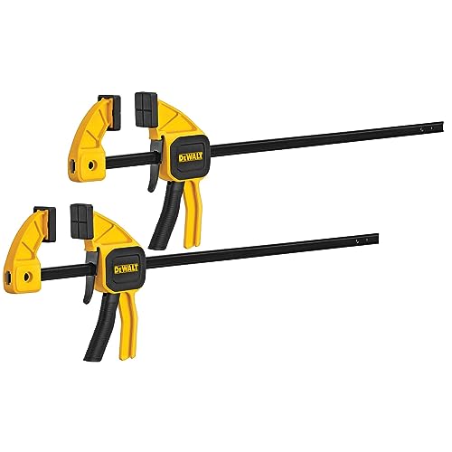 DEWALT Einhandzwinge Medium 300mm 12IN 2er Pack 45kg Spannkraft DWHT0-83158