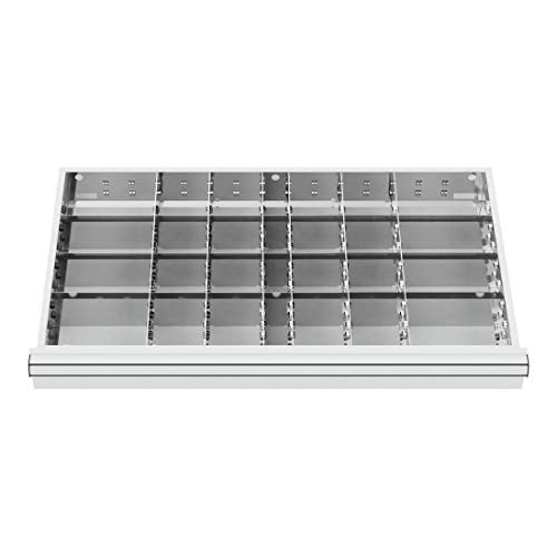 STIER Schubladeneinteilung Metalleinteilung BLH 150/175 mm Innenmaß 800x450 mm