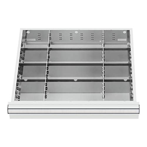 STIER Schubladeneinteilung Metalleinteilung BLH 150/175 mm Innenmaß 500x450 mm