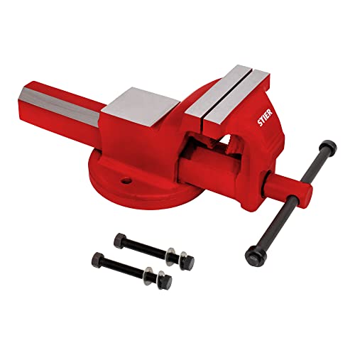 STIER parallel vise vise for workbench with various clamping widths