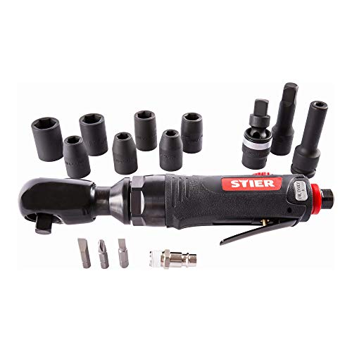 STIER ratchet screwdriver set 33-1 14-piece set 1/2 inch drive