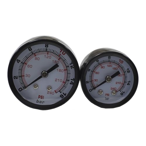 STIER pressure gauge for compressor LKT 200-8-24 oil-free and LKT 240-8-24