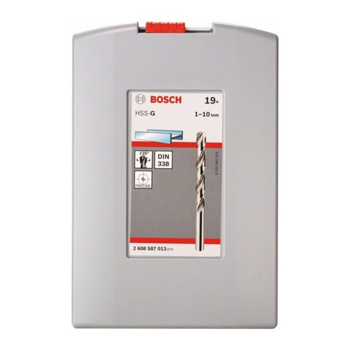 Bosch Metallbohrer-Set HSS-G ProBox 19-teilig DIN 338 135° 1-10 mm
