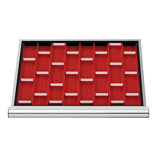 STIER drawer divider, recessed panels BLH 50 mm, internal dimensions 600x450 mm, 12 MP