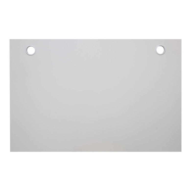 STIER desk top 180x80cm white melamine coated tabletop 25mm thick with