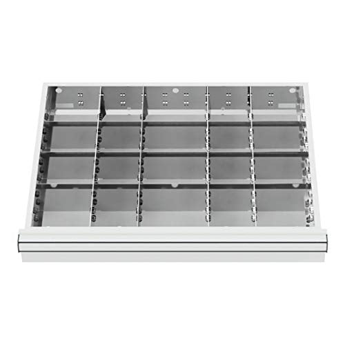 STIER Schubladeneinteilung Metalleinteilung BLH 150/175 mm Innenmaß 600x450 mm