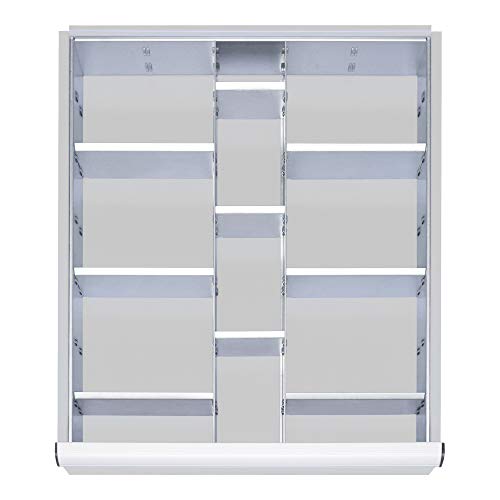 STIER divider set for drawers with a panel height of 180-360mm 2x9 dividers