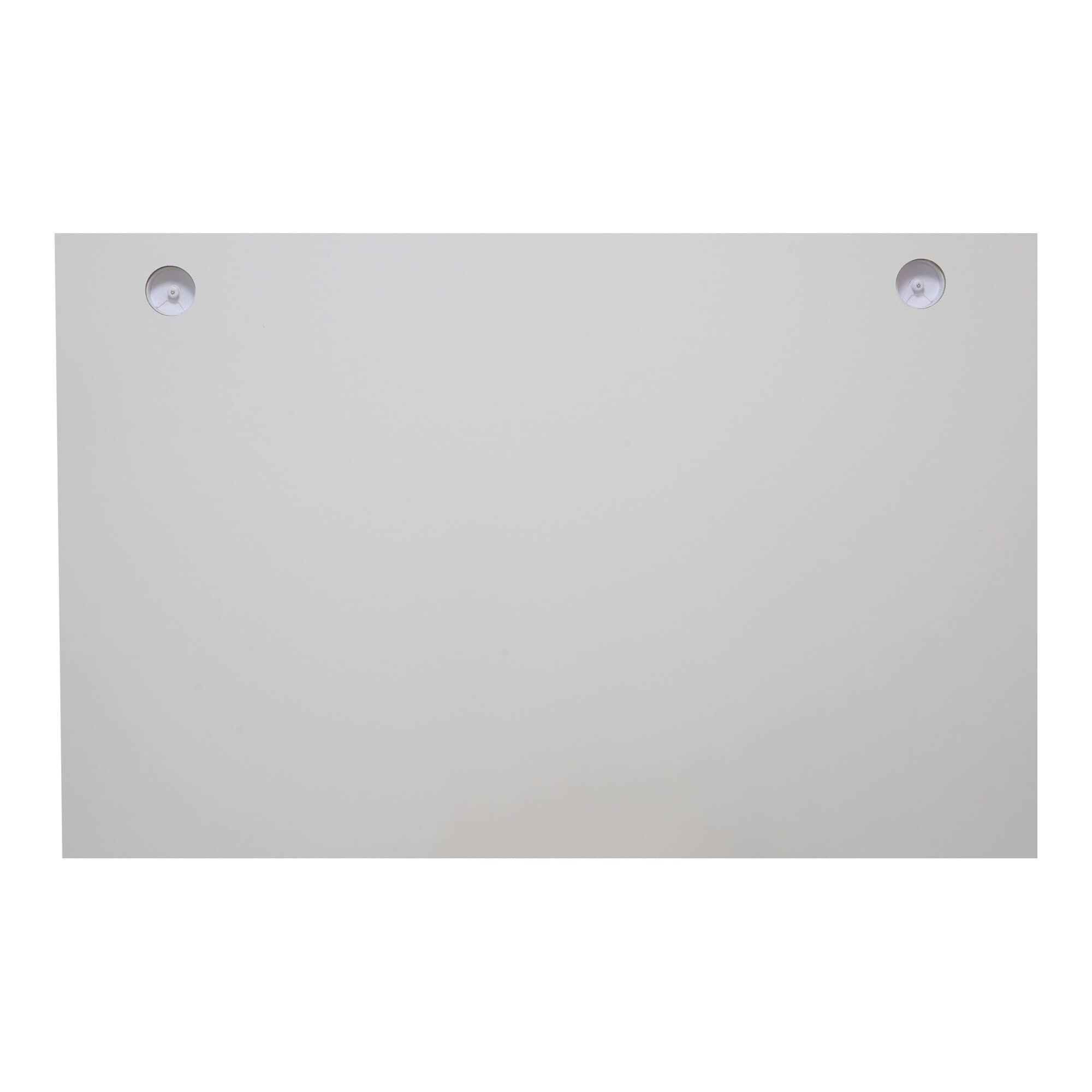 STIER desk top 120x80cm white melamine coated tabletop 25mm thick with